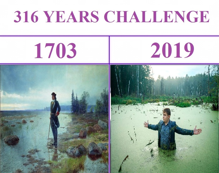 #316YEARSCHALLENGE - My, 10yearschallenge, Swamp, Saint Petersburg, 1703