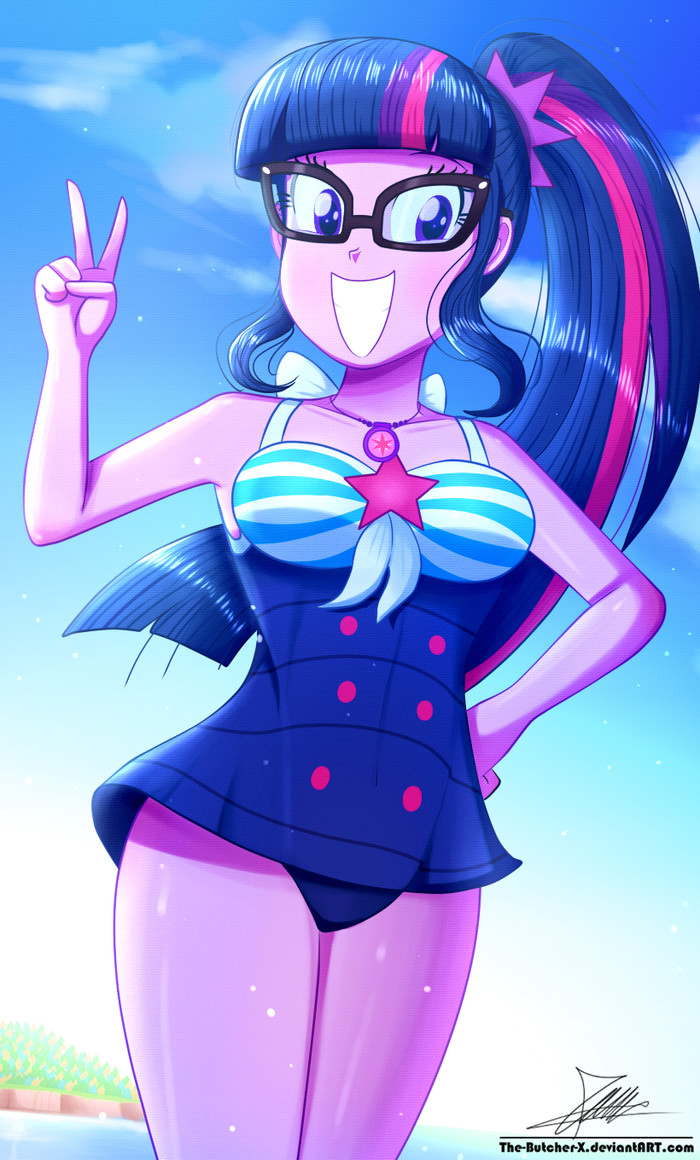 .:Magic Summer:. My Little Pony, Equestria Girls, Twilight Sparkle, Thebutcherx