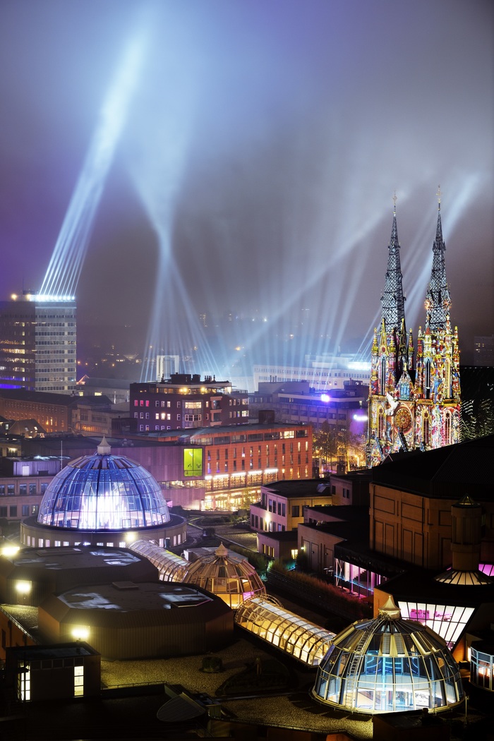 GLOW is the annual light festival in Eindhoven. - Netherlands, The festival, Eindhoven, Video, Longpost, Netherlands (Holland)