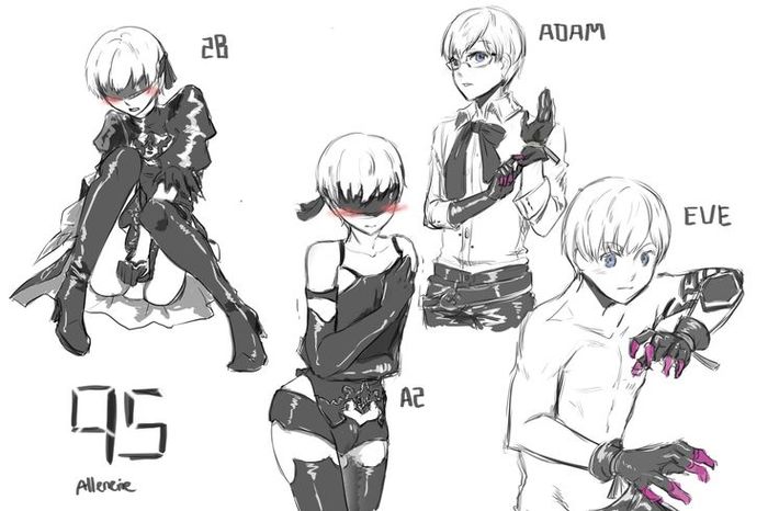 Universal 9S - Its a trap!, Yorha unit no 9 type S, , NIER Automata