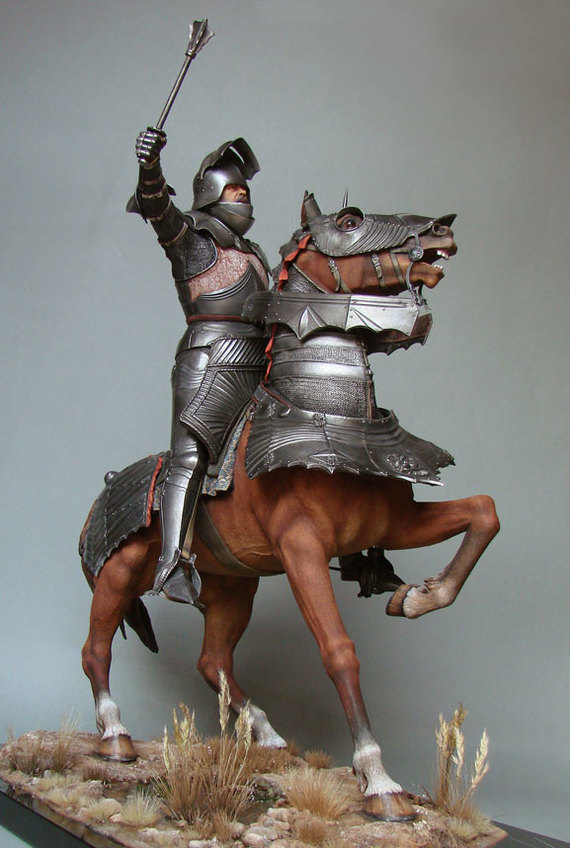 Burgundian gendarme. - Middle Ages, Figurine, Art, Armor, Story, Longpost, Figurines