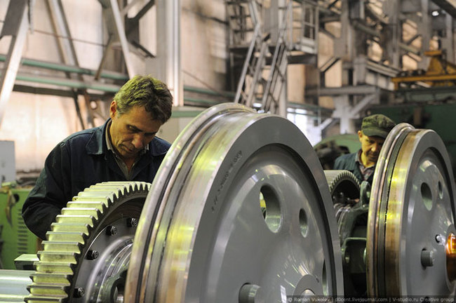 How locomotives are built - Locomotive, Factory, Longpost, Kolomna