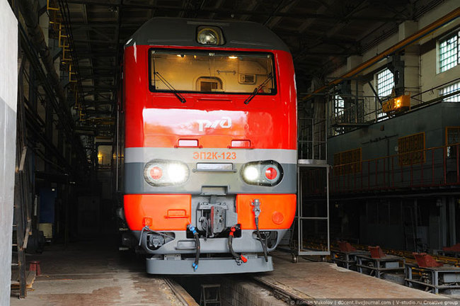 How locomotives are built - Locomotive, Factory, Longpost, Kolomna