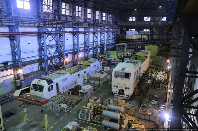 How locomotives are built - Locomotive, Factory, Longpost, Kolomna