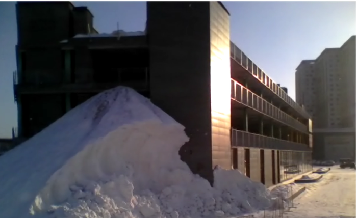 МегаСугроб в Мытищах 2