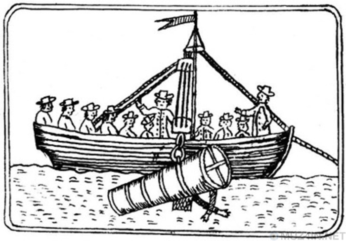 Приспособление для подводного плавания Джона Летбриджа. Джон Летбридж, Англия, Изобретатели, Машина для погружения под воду, 17-й век, Длиннопост