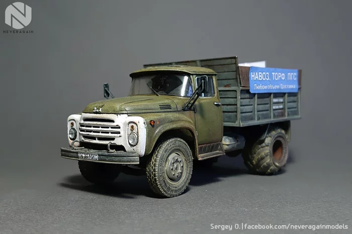 My model results of the past year (civil vehicles) - My, Stand modeling, Scale model, Modeling, Hobby, Longpost