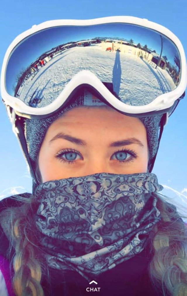 winter resort - The photo, beauty, Girls, Winter, Resort, Glasses, Dickey