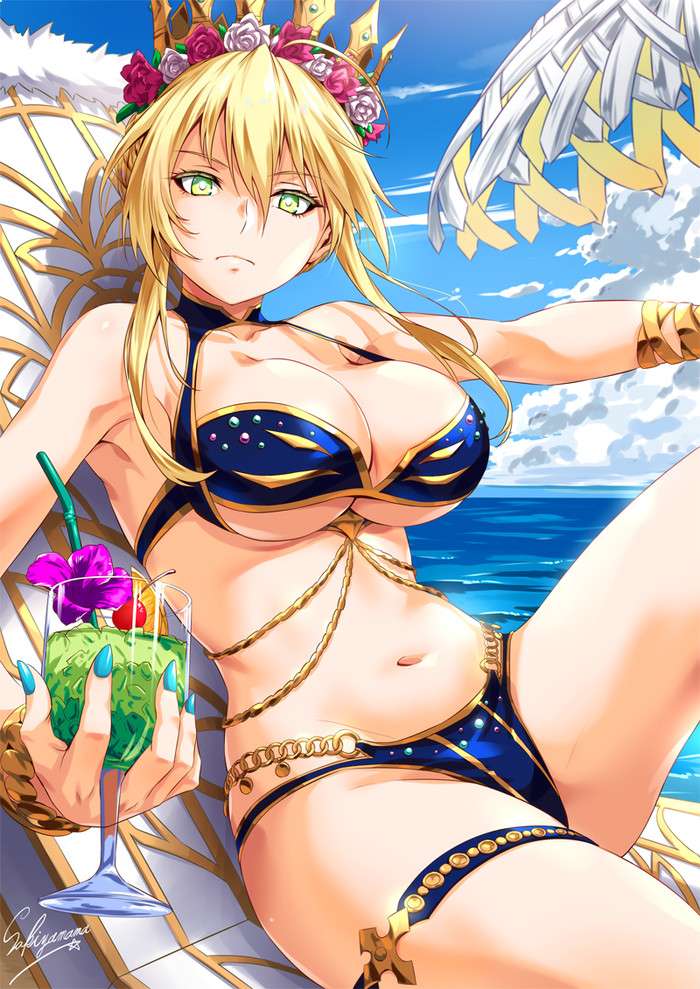 Artoria Pendragon - Аниме, Anime Art, Fate Grand Order, Artoria Pendragon, Lancer