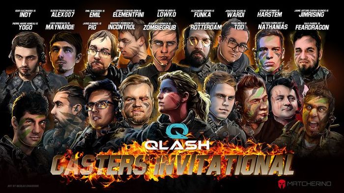 Our faces at the QLASH Casters Invitational - Starcraft, Starcraft 2, Blizzard, eSports, Tournament, Commentators, Alex007, Alexey Trushlyakov