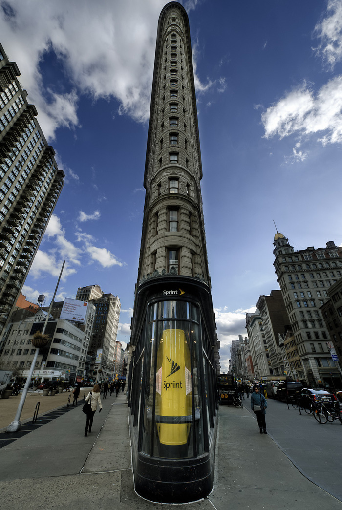 Flatiron Building - Flatiron Building, Здание, Фотография, Нью-Йорк, Из сети