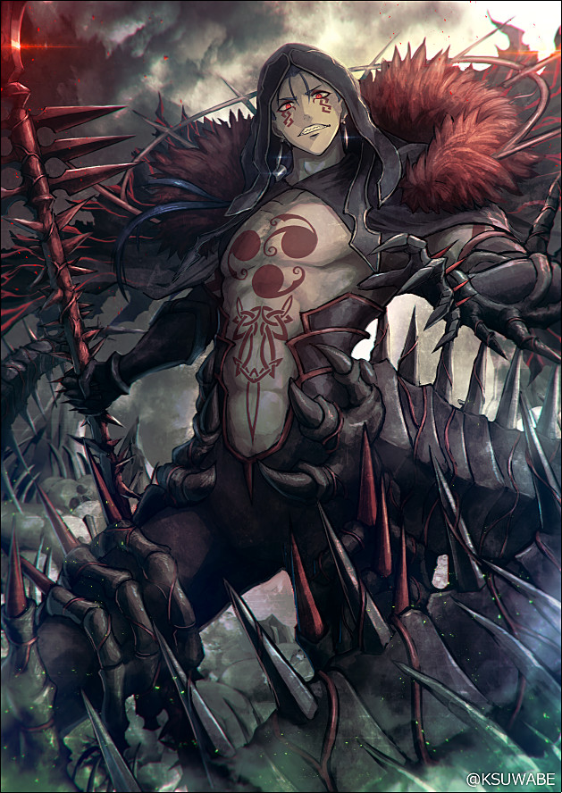 Mad King C Chulainn - Аниме, Anime Art, Fate Grand Order, Cu chulainn Alter