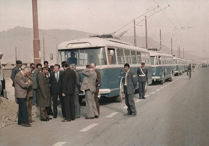Kabul trolleybus in the 70s - Kabul, Afghanistan, Transport, Historical photo, Longpost