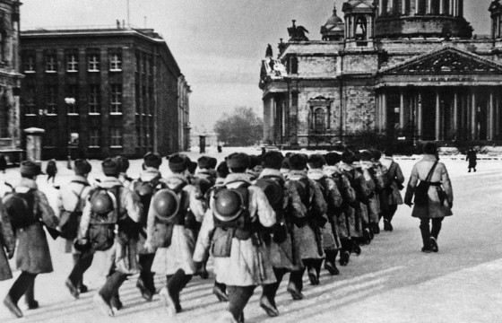 In Germany criticized the celebration of the lifting of the blockade of Leningrad - Leningrad blockade, Parade, Germany, The Great Patriotic War