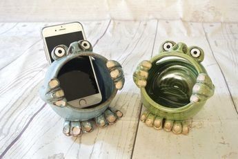 Ceramic coasters - Phone stand, Ceramics, Longpost