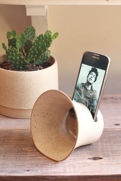 Ceramic coasters - Phone stand, Ceramics, Longpost