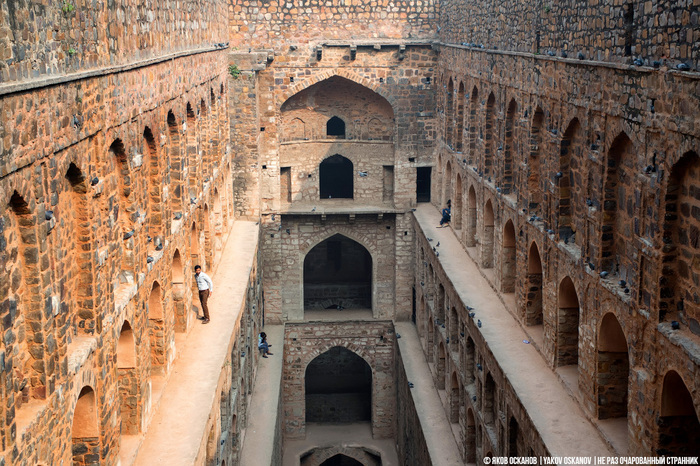 Amazing wells in India - My, Travels, India, Delhi, Rajasthan, Asia, Architecture, Longpost