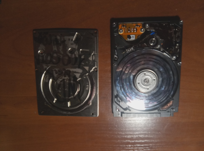 Tuned Toshiba FKN6VB under WD Black from the future) - My, Toshiba, Vd, Tuning, HDD