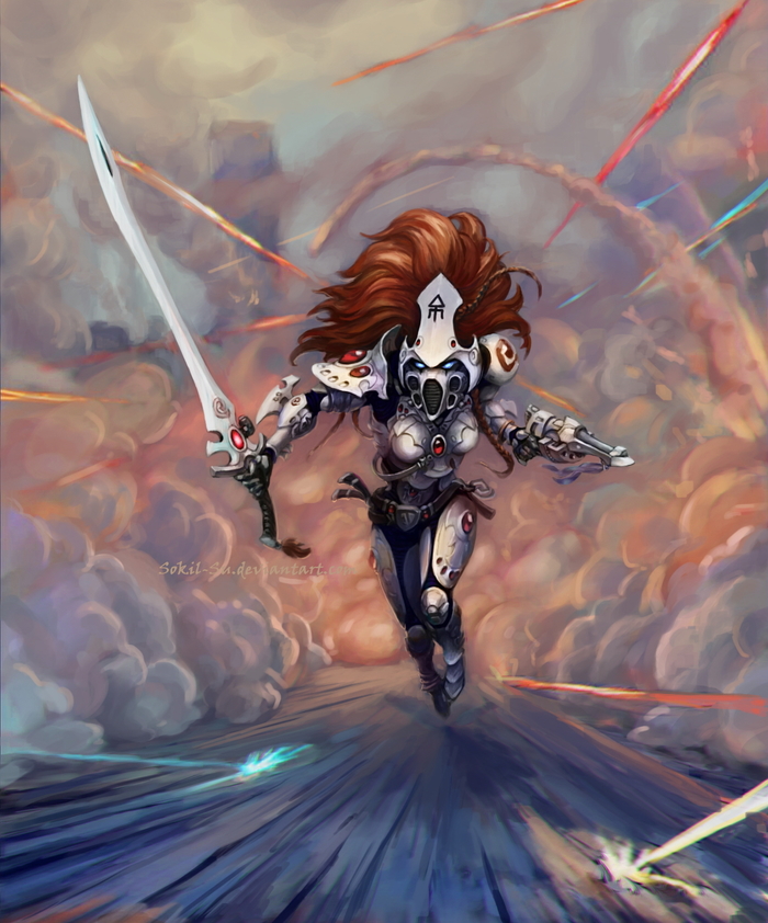 Howling Banshee Howling Banshees, Eldar, Warhammer 40k, 