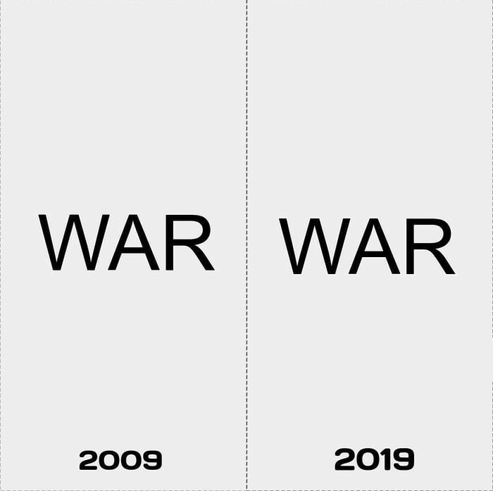 War never changes