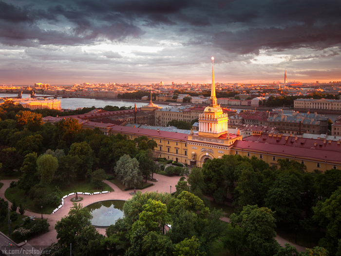 Адмиралтейство - Моё, Алексей Голубев, Фотограф, Фотография, Санкт-Петербург, Руферы, Крыша, Урбанфото, Город