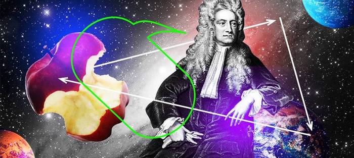 ЯБЛОКО И НЬЮТОН: ВЕЛИЧАЙШАЯ ВЫДУМКА В ИСТОРИИ ФИЗИКИ? Ньютон, Легенда, Физика, Закон Всемирного Тяготения, Гук, Законы Ньютона, Длиннопост