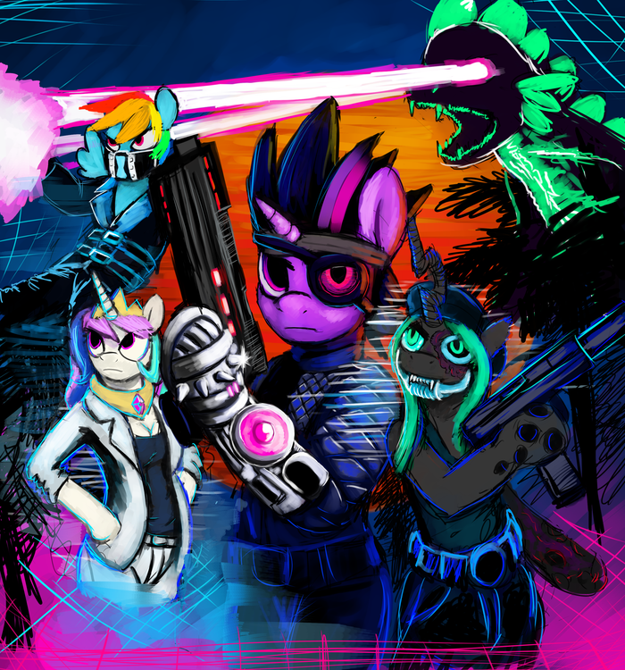 My Little Pony: Blood Dragon