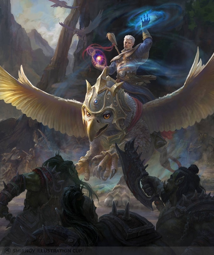 Khadgar Art - Art, , Warcraft, World of warcraft, Kadgar, Fantasy