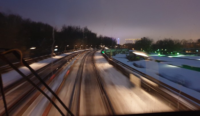 Good morning! - My, Metro, Railway, Morning