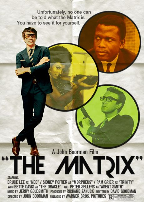 If The Matrix was filmed in the 60s-70s. - Movies, Matrix, Vintage, 60th, 70th, If, Retro, What if
