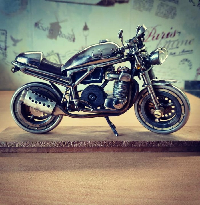 Motorbike. - My, Motorcycles, Custom, With your own hands, Welding, Modeling, Longpost, Moto, Customization