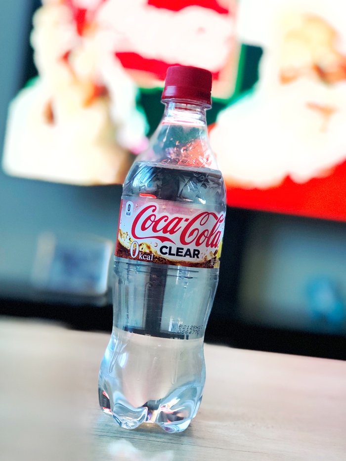 Прозрачная Coca Cola из Японии Газировка, Интересное, Япония, Coca-Cola