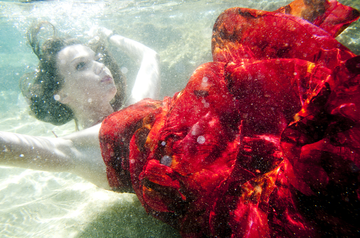 Floating woman.2