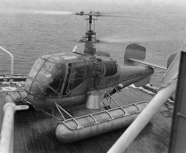 Ka-15. Chicken over the ocean. - Carrier-based aviation, Helicopter, , Longpost