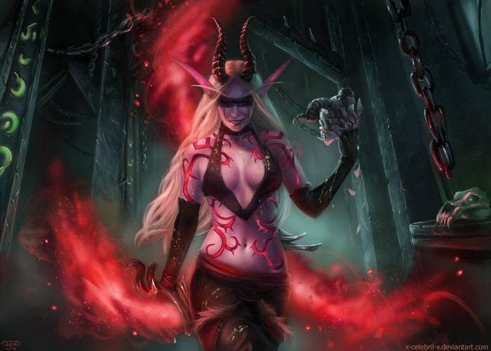 Demon Huntress DeviantArt, , , , , World of Warcraft,  ,   , X-celebril-x