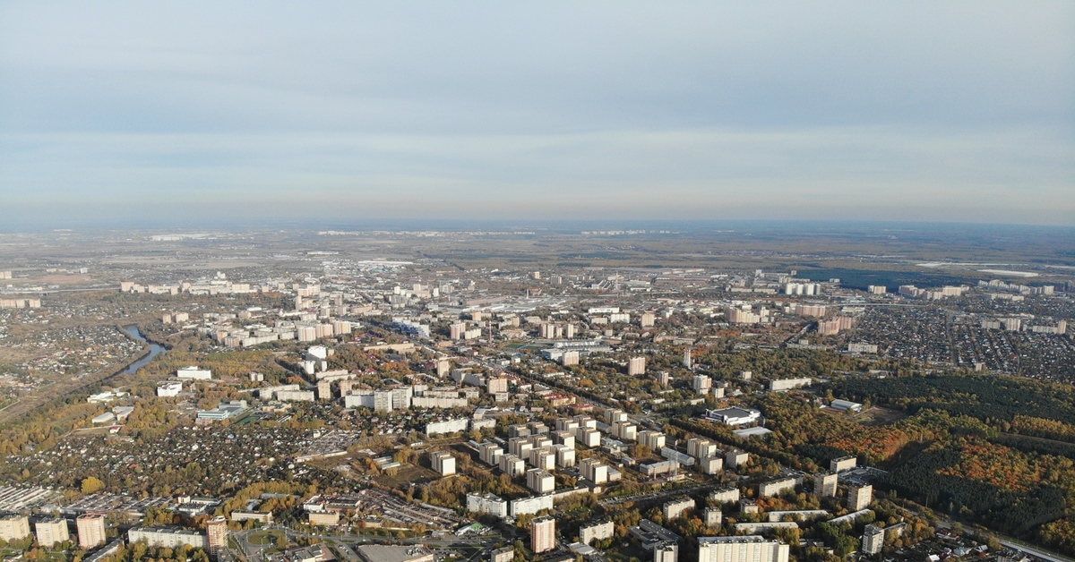 Подольск сверху фото