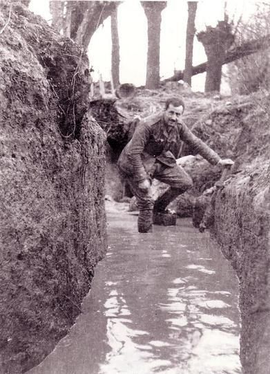 In the trenches of World War I - Historical photo, World War I, trench life, Longpost