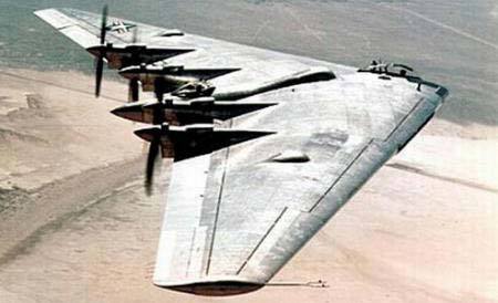 Northrop XB-35. Aircraft ahead of its time. - Airplane, Flying Wing, , Longpost