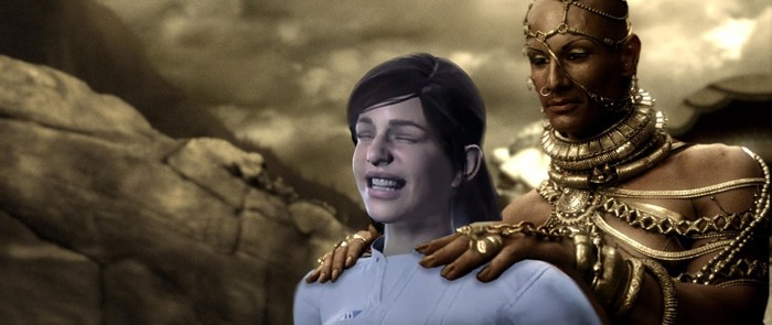 ME: Andromeda & 300 Spartans - My, Mass Effect: Andromeda, Mass effect, 300 Spartans, Xerxes, Sara Ryder, Mass Effect: Andromeda