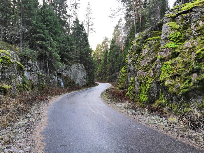 Road through the rocks - beauty of nature, Road, My