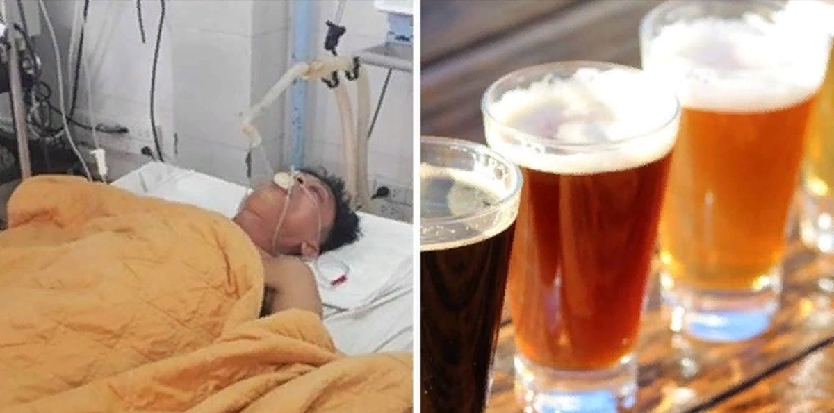 После операции можно пиво пить. Напитки в больнице. Пиво литровое.