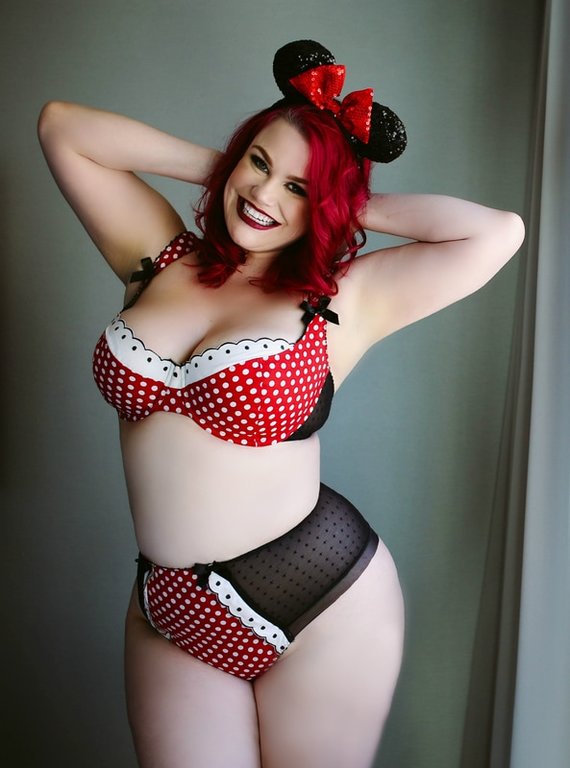 Ruby Roxx. Пинап и всё такое.... - NSFW, Полнота, Pin Up, Plus size, Фетишизм, Модели, Эротика, Длиннопост