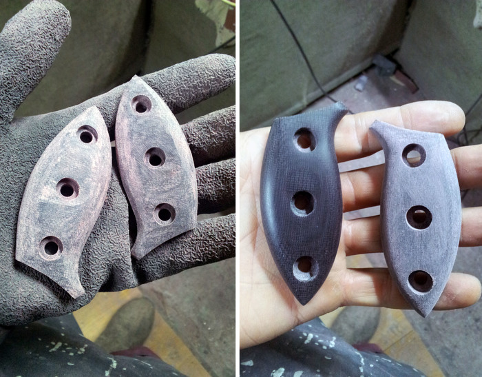 Пятничная у8а Нож, Своими руками, Рукоделие с процессом, Сталь, Кожа, Видео, Длиннопост