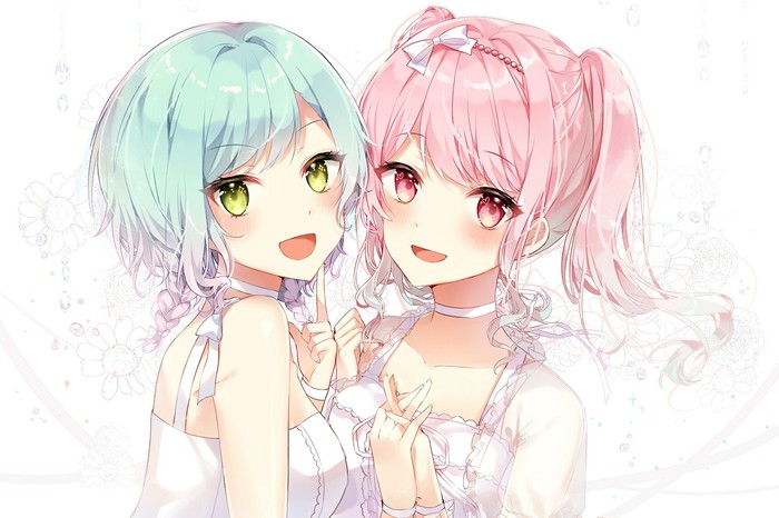 Hina & Maruyama - Anime art, Anime, Hikawa Hina, Maruyama aya, Bang Dream! Girls Band Party!