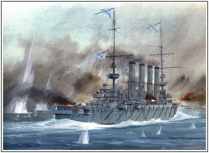 Glory of defeat - My, Russo-Japanese war, Longpost, Cruiser Varyag