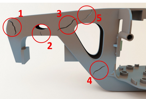 Fracture of the side frame of the car - Railway, Longpost, Crash, Cause