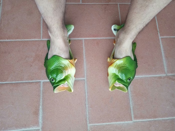 Карповые тапки! Подруга привезла из Китая