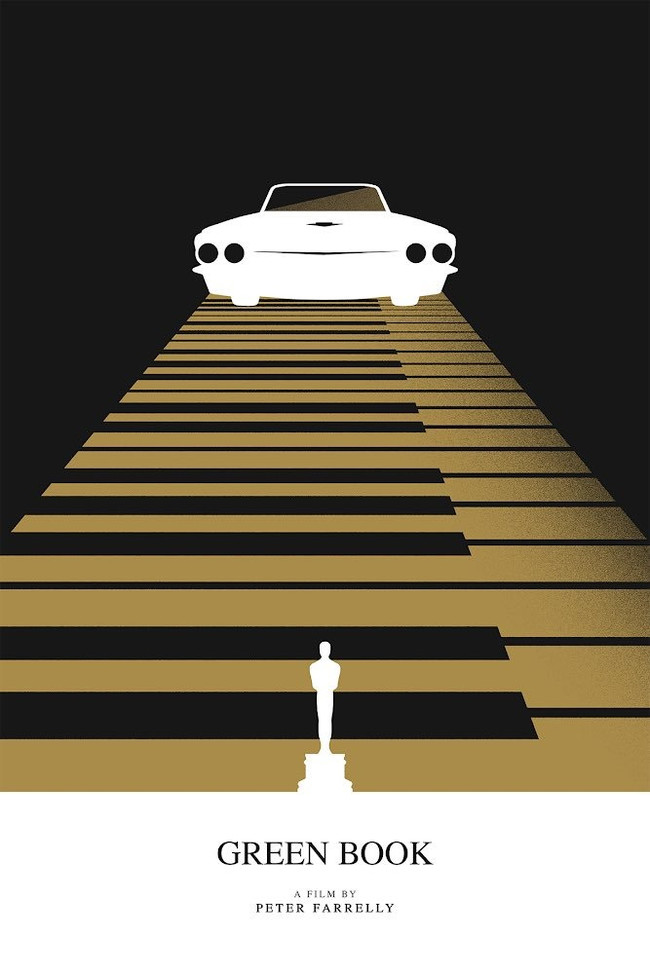 Minimalist posters for Oscar nominees - Movies, Oscar, Poster, Longpost