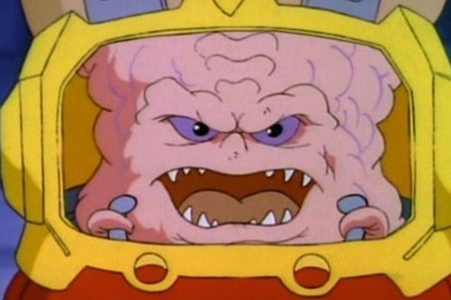 Krang - Teenage Mutant Ninja Turtles, Cartoons