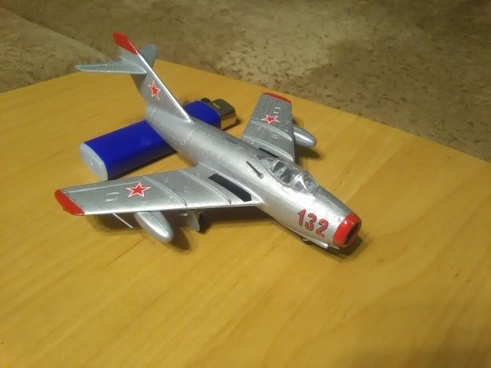 MIG - 15 - My, Stand modeling, Airbrush, Assembly jambs, Longpost